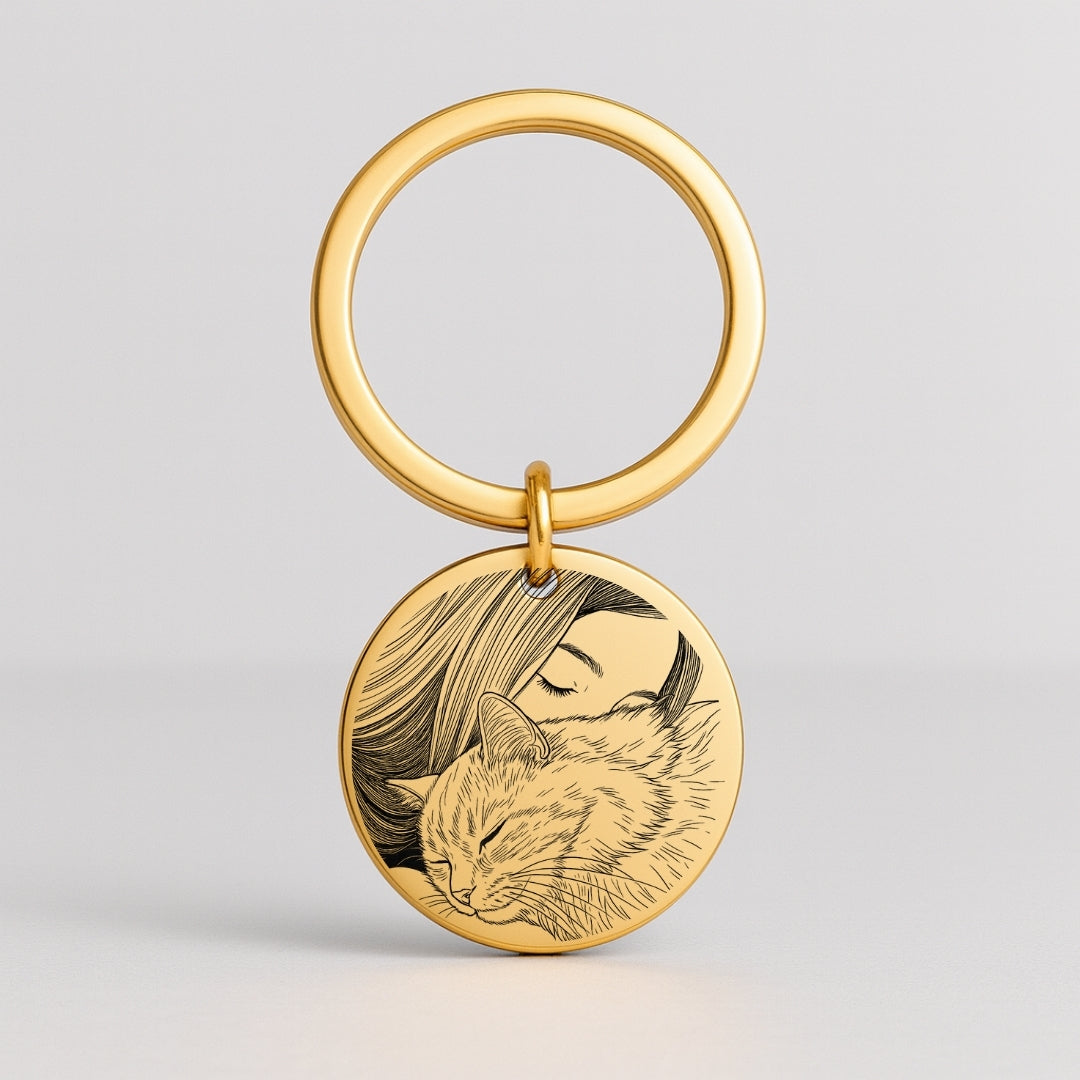 Llavero Personalizado + Foto Polaroid Gratis 🌟 | Amigo Fiel 💘