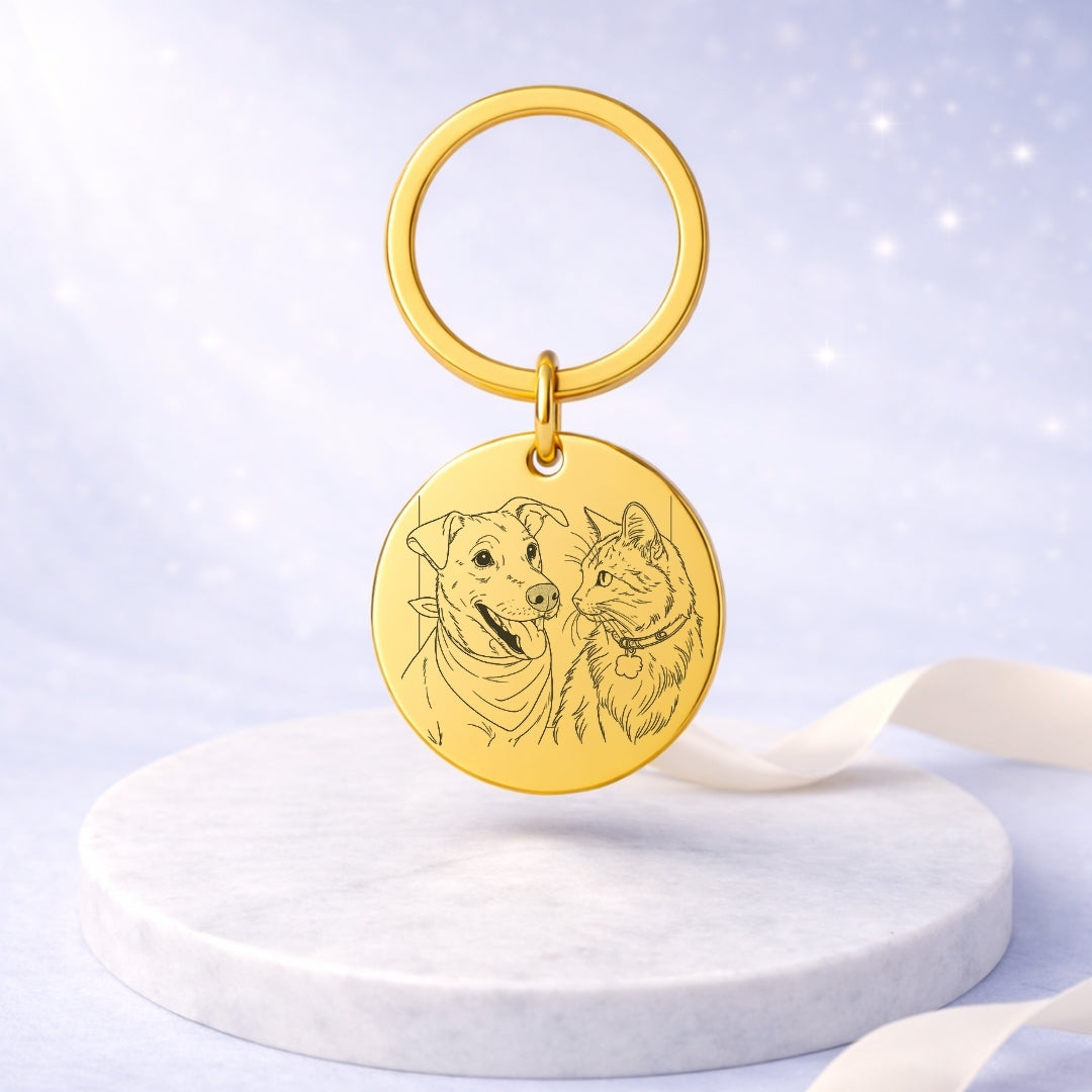 Llavero Personalizado + Foto Polaroid Gratis 🌟 | Amigo Fiel 💘