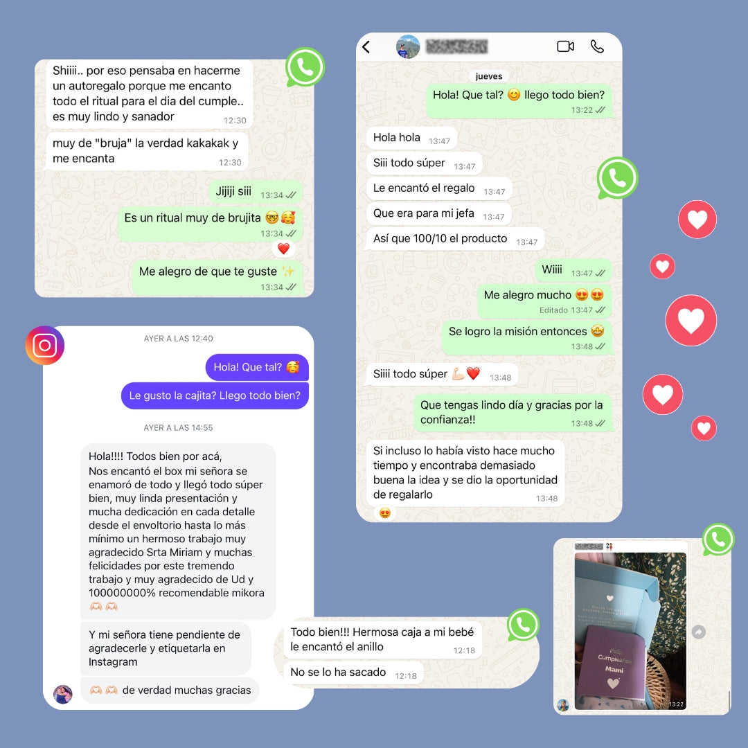 Feliz Cumpleaños: Caja ritual de cierre de ciclo con joya grabada 🎂