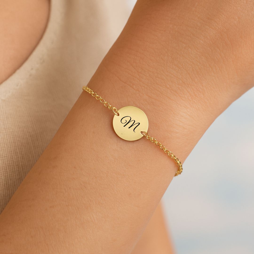 Pulsera Grabada Minimal | Luz en lo esencial 🌙