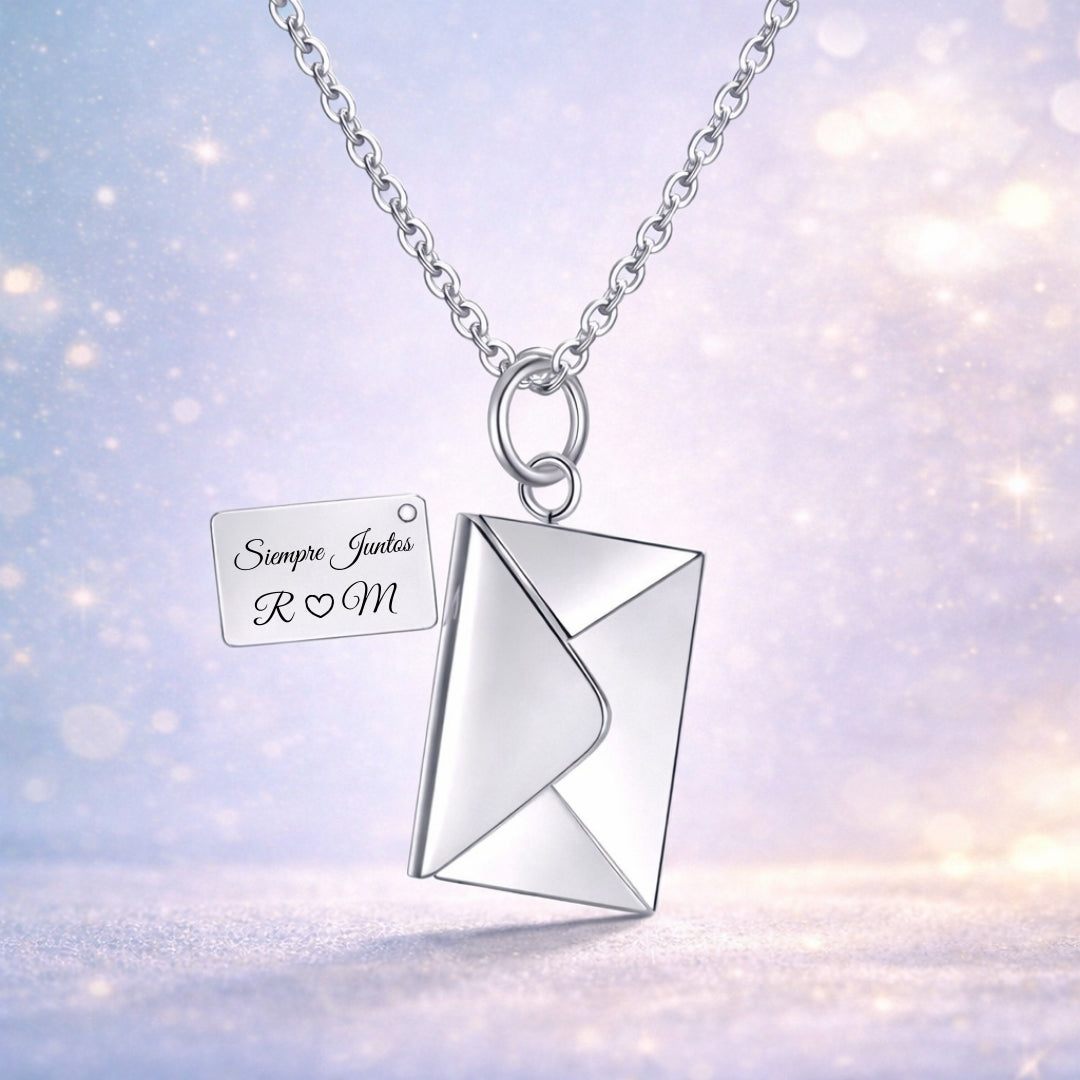 Collar Carta de Amor Personalizado 💌