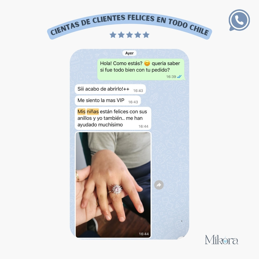 Anillo Giratorio Talla Ajustable 💍┃ Perfectos para calmar ansiedad y evitar mordida de uñas 🧘♀️