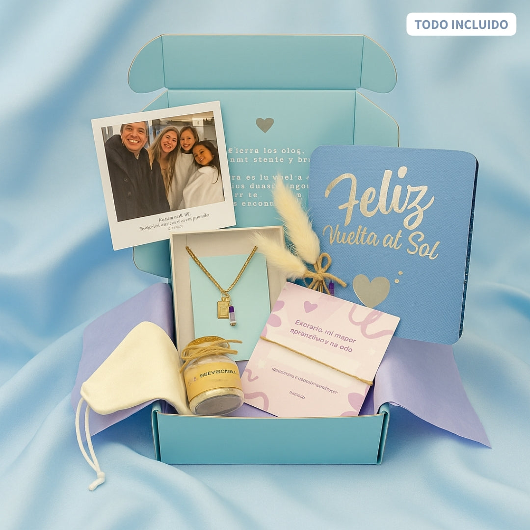 Feliz Cumpleaños: Caja ritual de cierre de ciclo con joya grabada 🎂