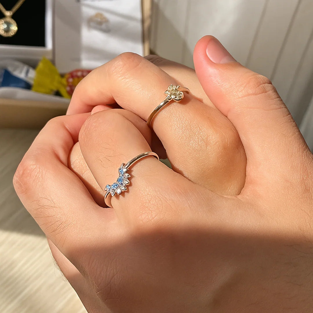 Para mi mejor amiga: Anillos Sol 🌞 y Luna 🌜 1+1 Gratis