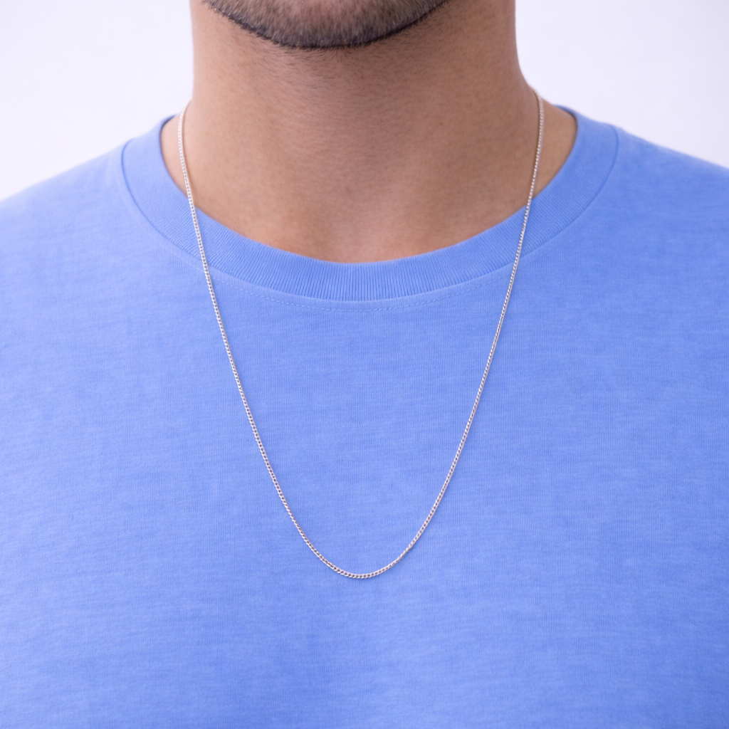 Cadena Toledo de Plata Fina 925 | Hombre 60 cm ✨