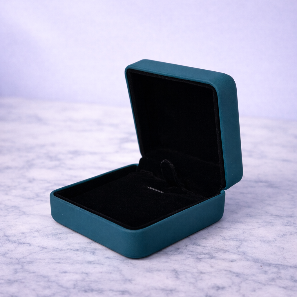 Caja Joya Premium Azul Agua | Calma que Envuelve 🧜♀️✨