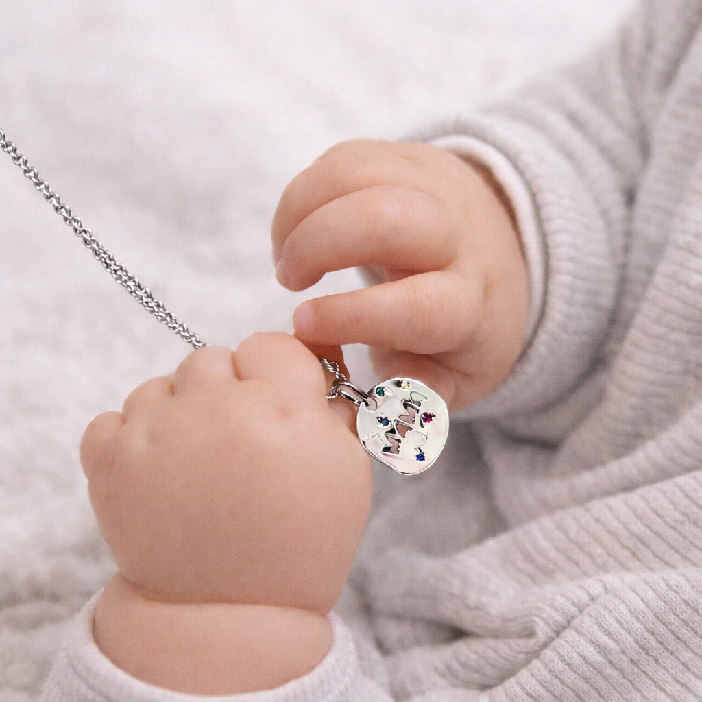 Collar Mamá Plateado