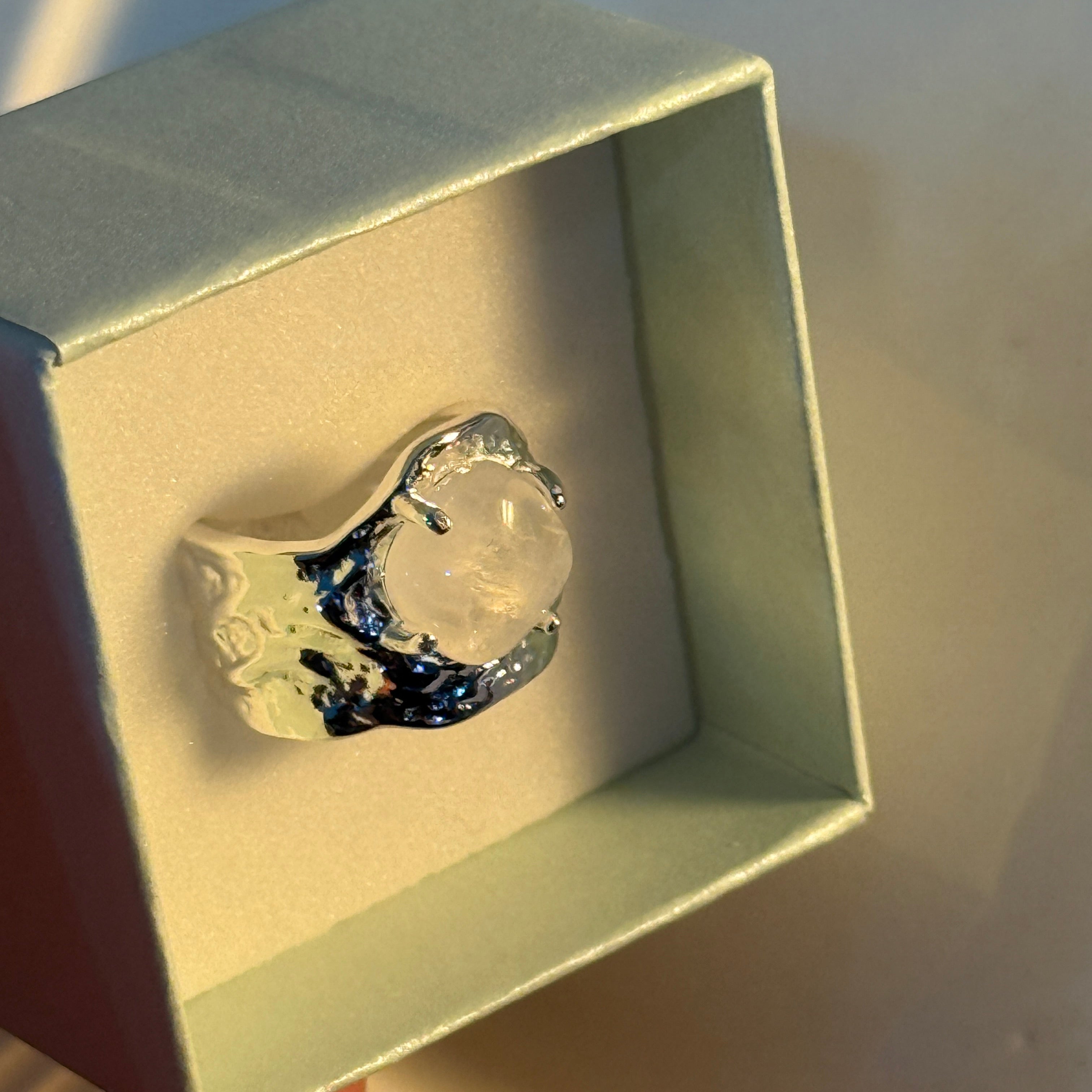 Anillo Diosa Griega Plata 925 | Fuerza Serena 🌕