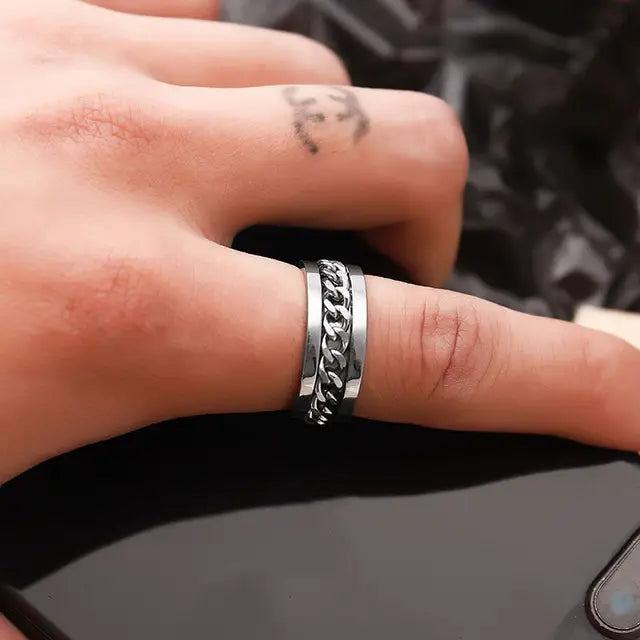Anillo Atlas Giratorio Hombre : Control estrés y ansiedad