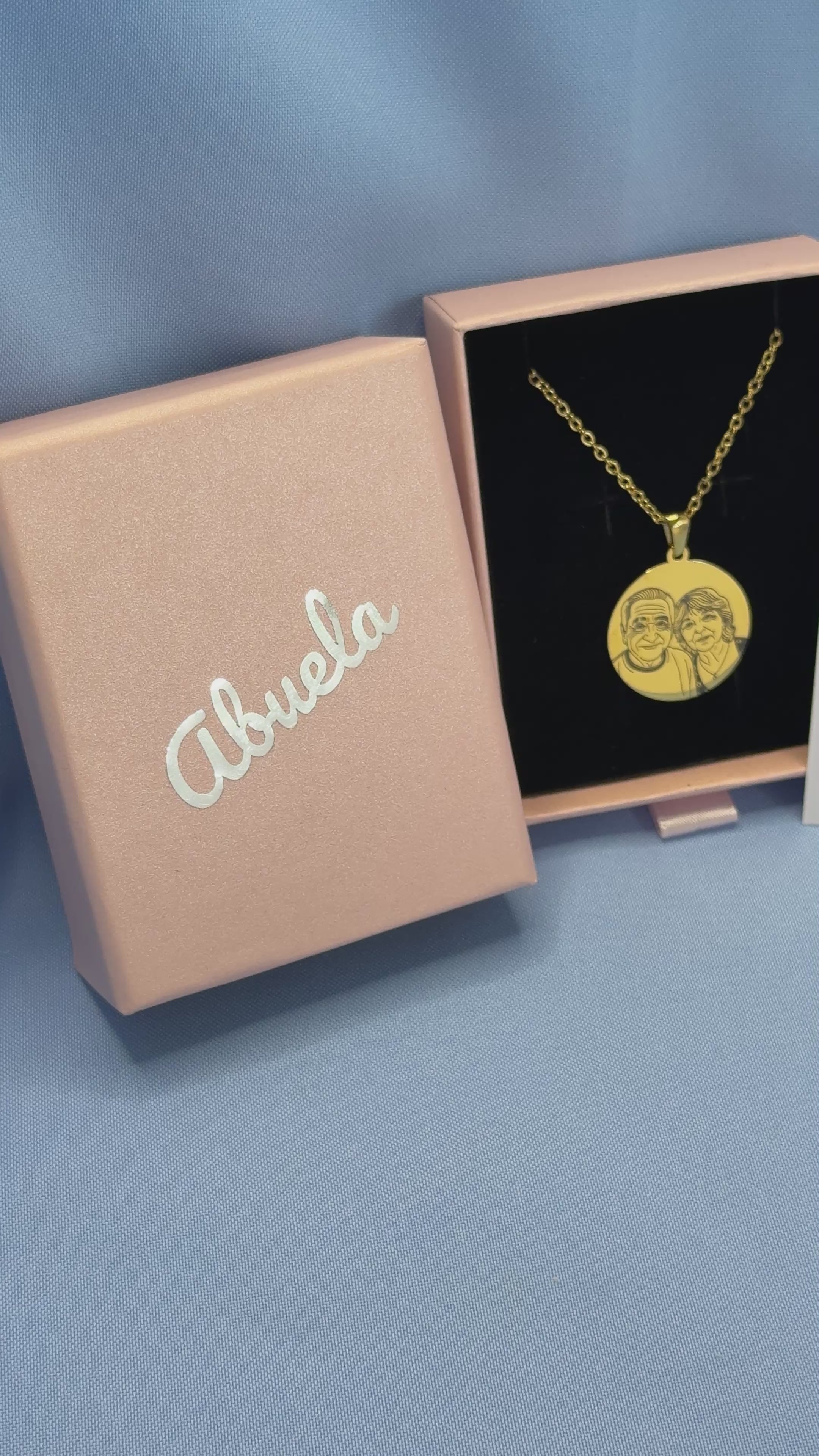 Collar Recuerdo Grabado | La huella del amor eterno ✨
