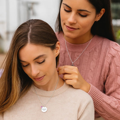 Collar Recuerdo Grabado | La huella del amor eterno ✨