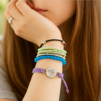 Pulsera Grabada de Hilo | Conexión que perdura ✨