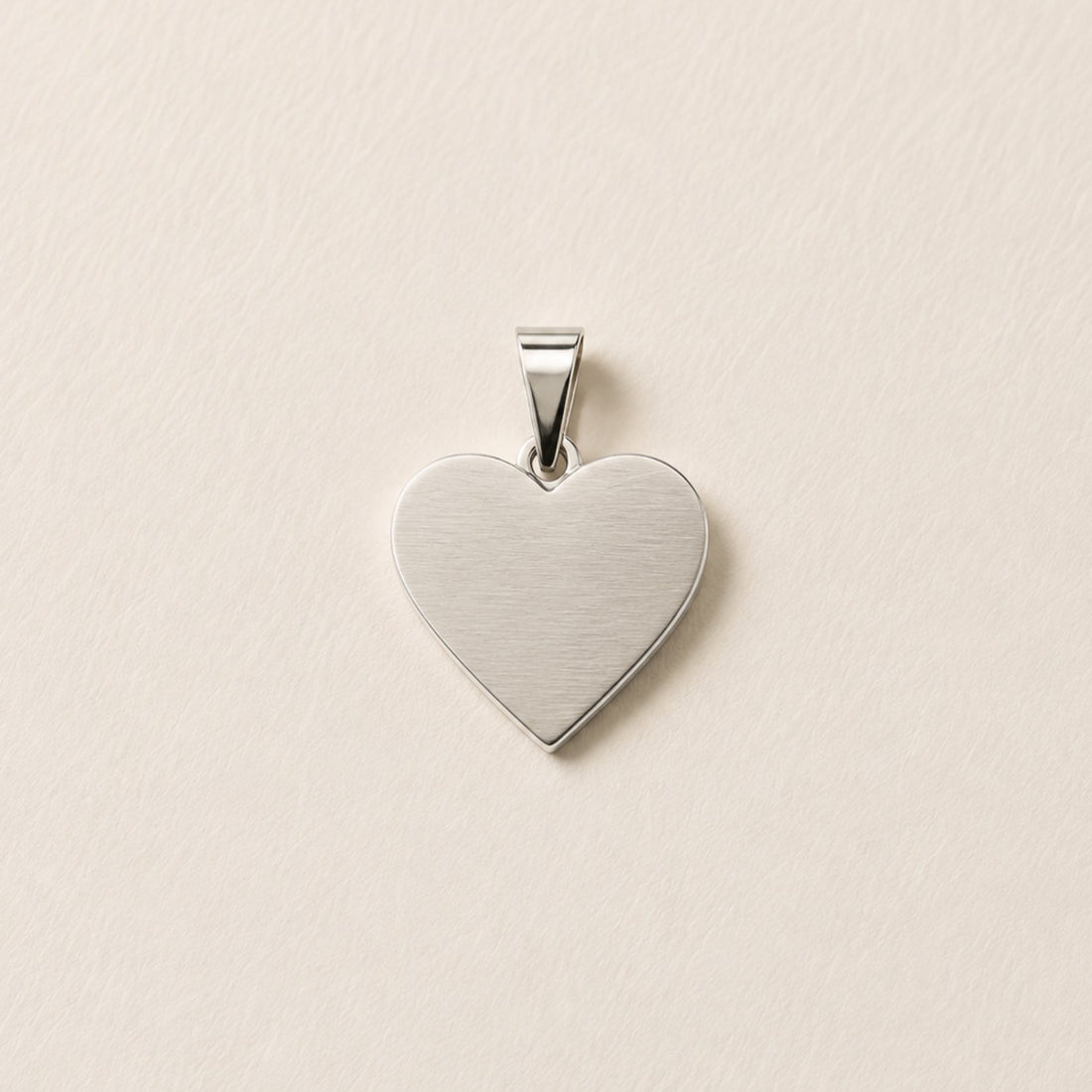 Dije Personalizado Corazón 20mm | Plata Ley 925