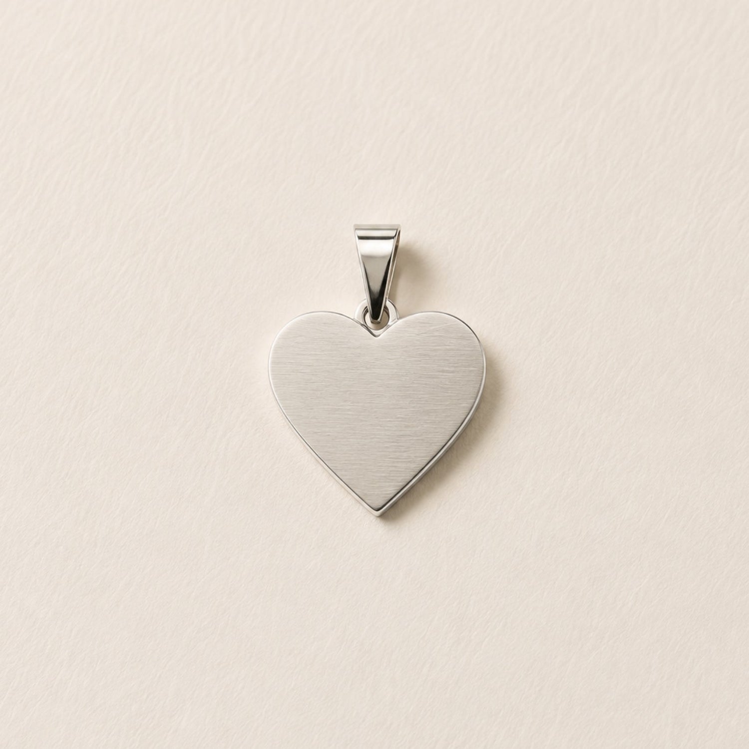 Dije Personalizado Corazón 20mm | Plata Ley 925
