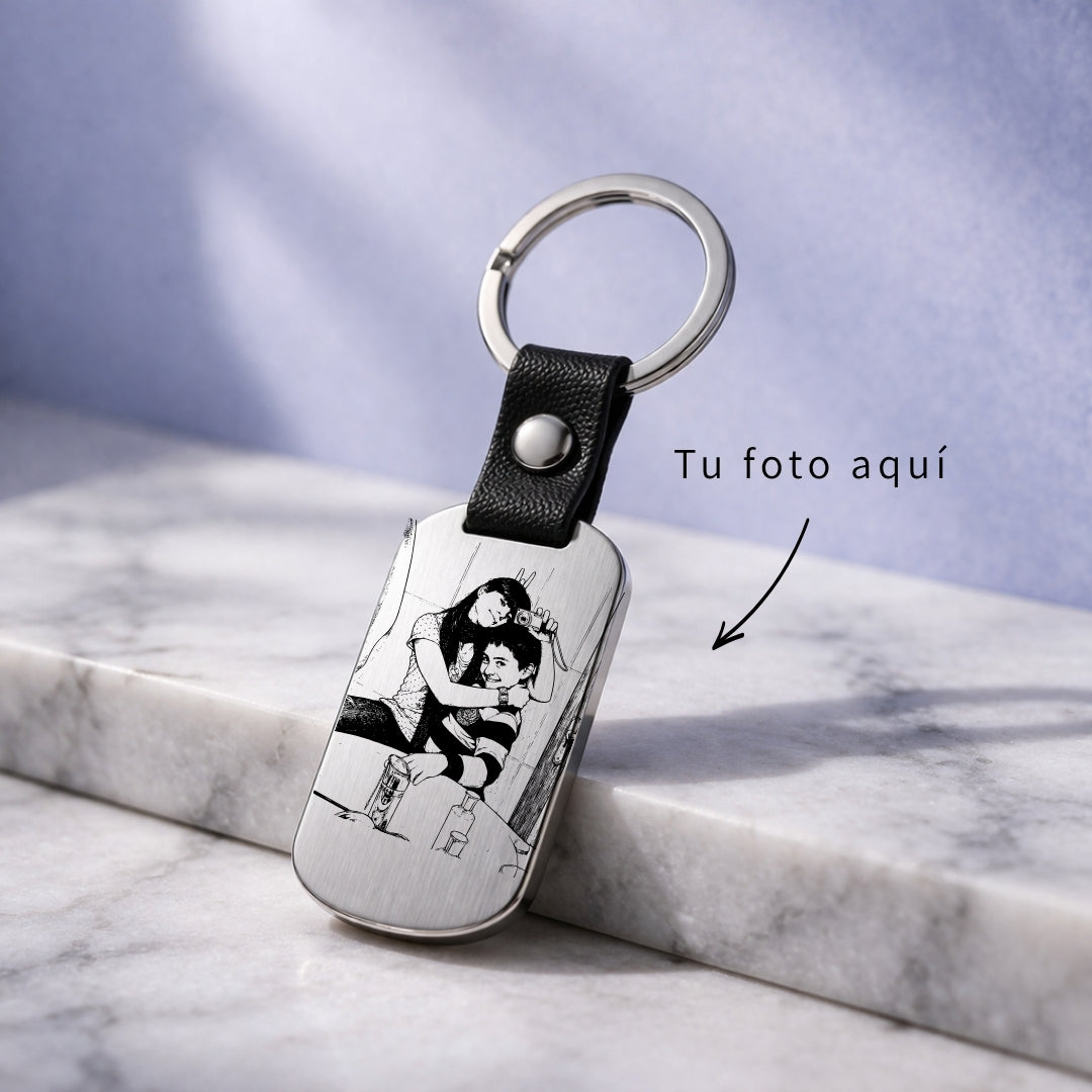 Llavero Premium Rectangular | Mi persona favorita 💘
