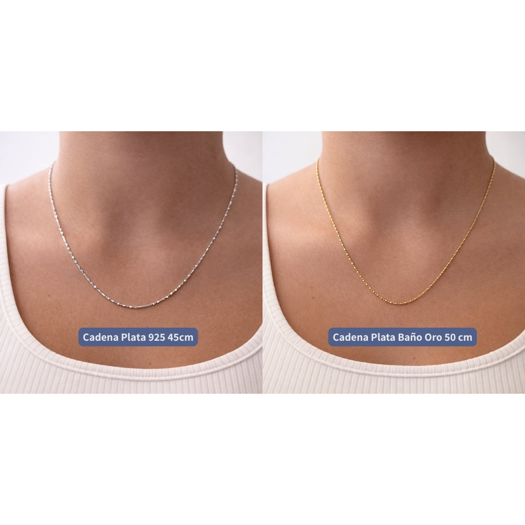 Pack 2 Collares Grabados + 2 Fotos Impresas + 2 Cajitas de Joya Gratis 🌟  | Historia Compartida 🫂