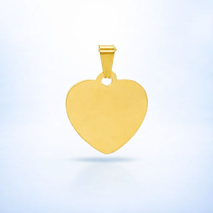 Dije Corazón 25mm Personalizado +  Foto Gratis 🎐