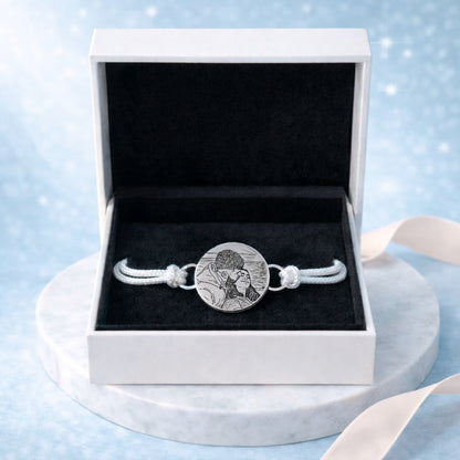 Pulsera de Hilo Personalizada + Foto Polaroid Gratis 🌟 | Amigo Fiel 💘