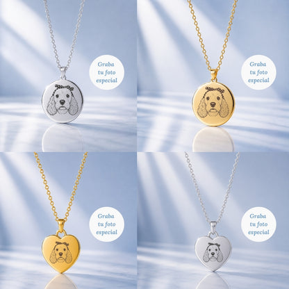 Collar Grabado con la foto de tu Amigo Fiel 🐶