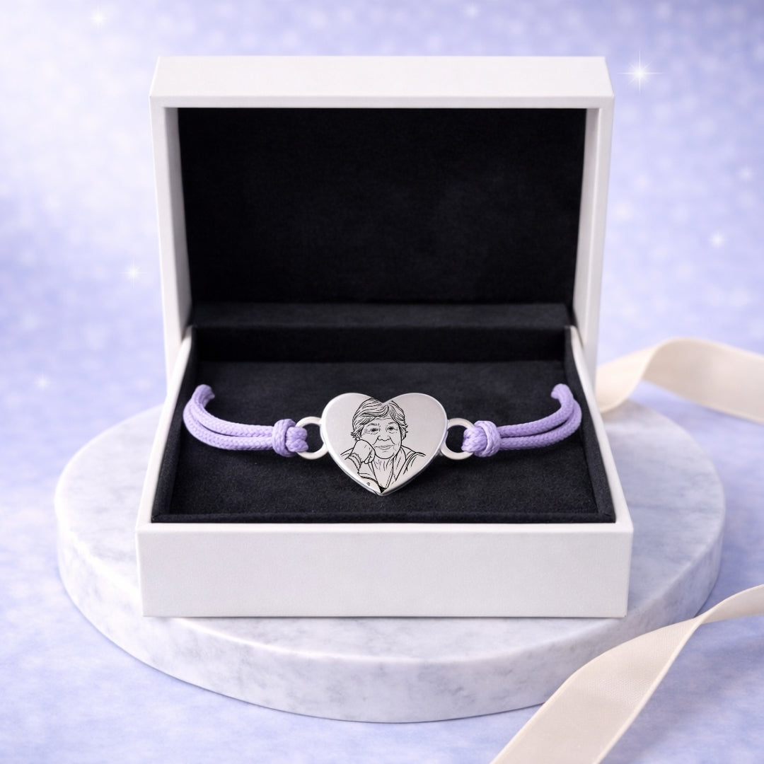 Pulsera de Hilo Personalizada + Foto Polaroid Gratis 🌟 | Amor del Bueno 💘