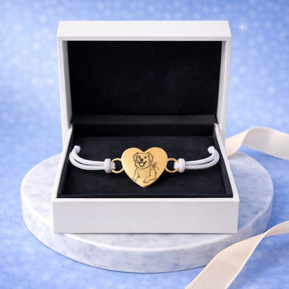 Pulsera de Hilo Personalizada + Foto Polaroid Gratis 🌟 | Abuelita te amo 💘