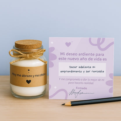 Feliz Cumpleaños: Caja ritual de cierre de ciclo con joya personalizada 🎂
