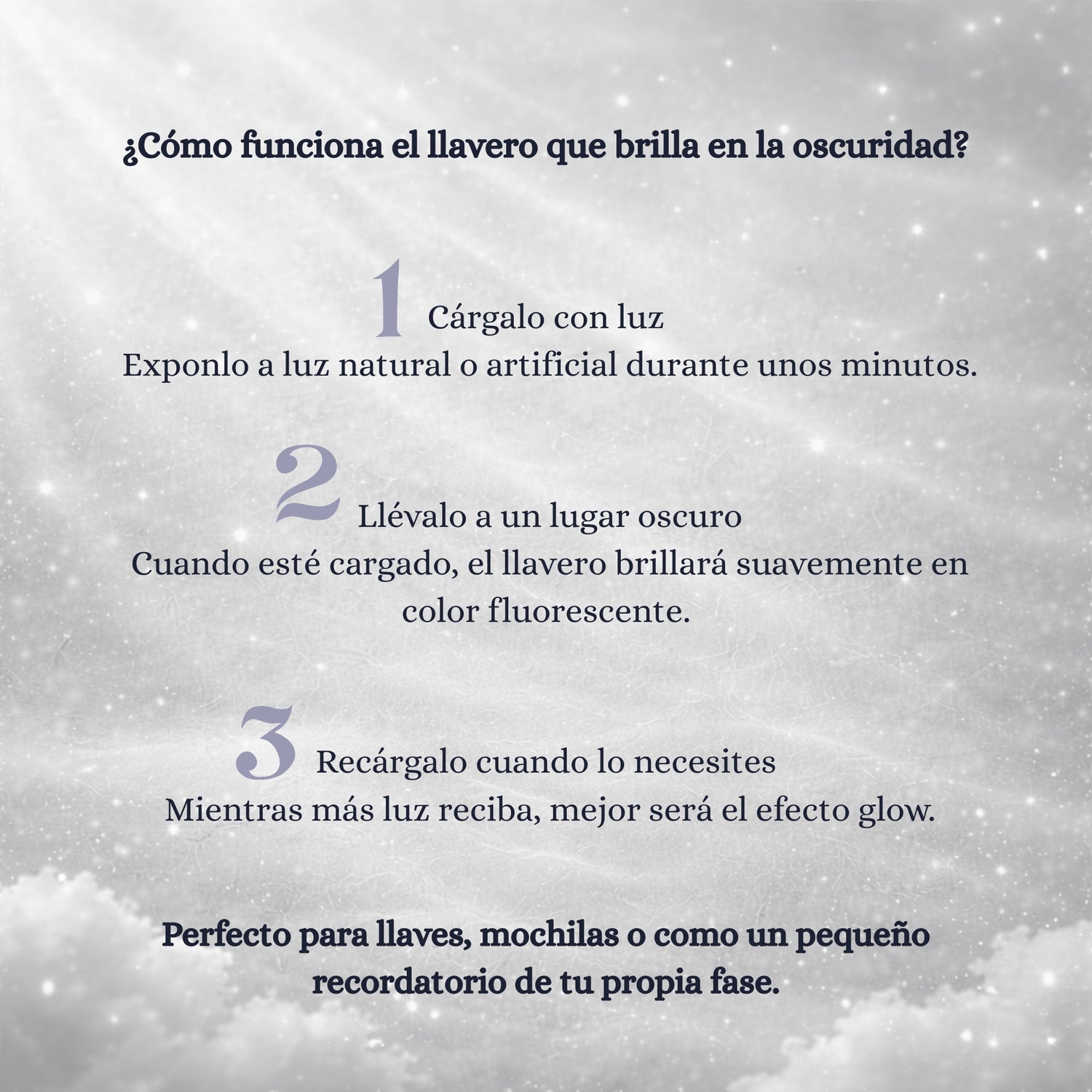 1+1 GRATIS 🎁 Pack 2 Llaveros Luna Luminosa | Para compartir con tu persona especial 🌝