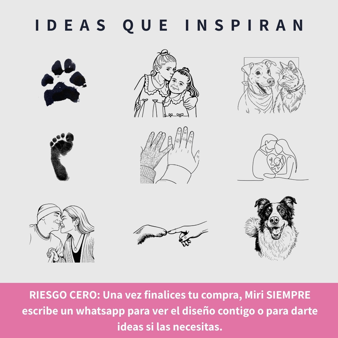 Llavero Personalizado + Foto Polaroid Gratis 🌟 | Amor del Bueno 💘