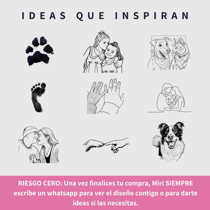 Llavero Personalizado + Foto Polaroid Gratis 🌟 | Amor del Bueno 💘