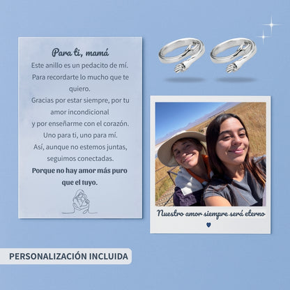 Un Abrazo para Siempre | Anillos Mamá e Hija 💖👩‍👧