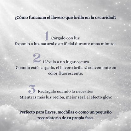 Llavero Energía del Universo | Luz Interior que Brilla 🌌