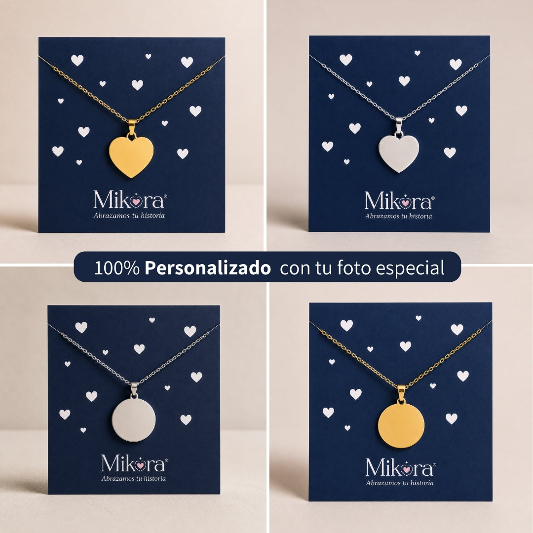 Pack 2 Collares con Grabado Personalizado | Historia Compartida 🫂