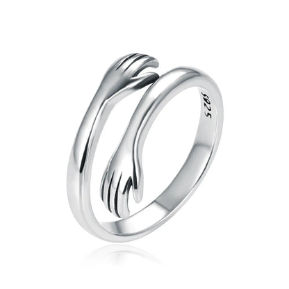 Anillo Abrazo Eterno Plata 925 ✨