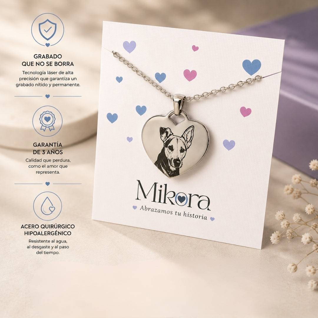 Collar Grabado con la foto de tu Michi Fiel 🐱