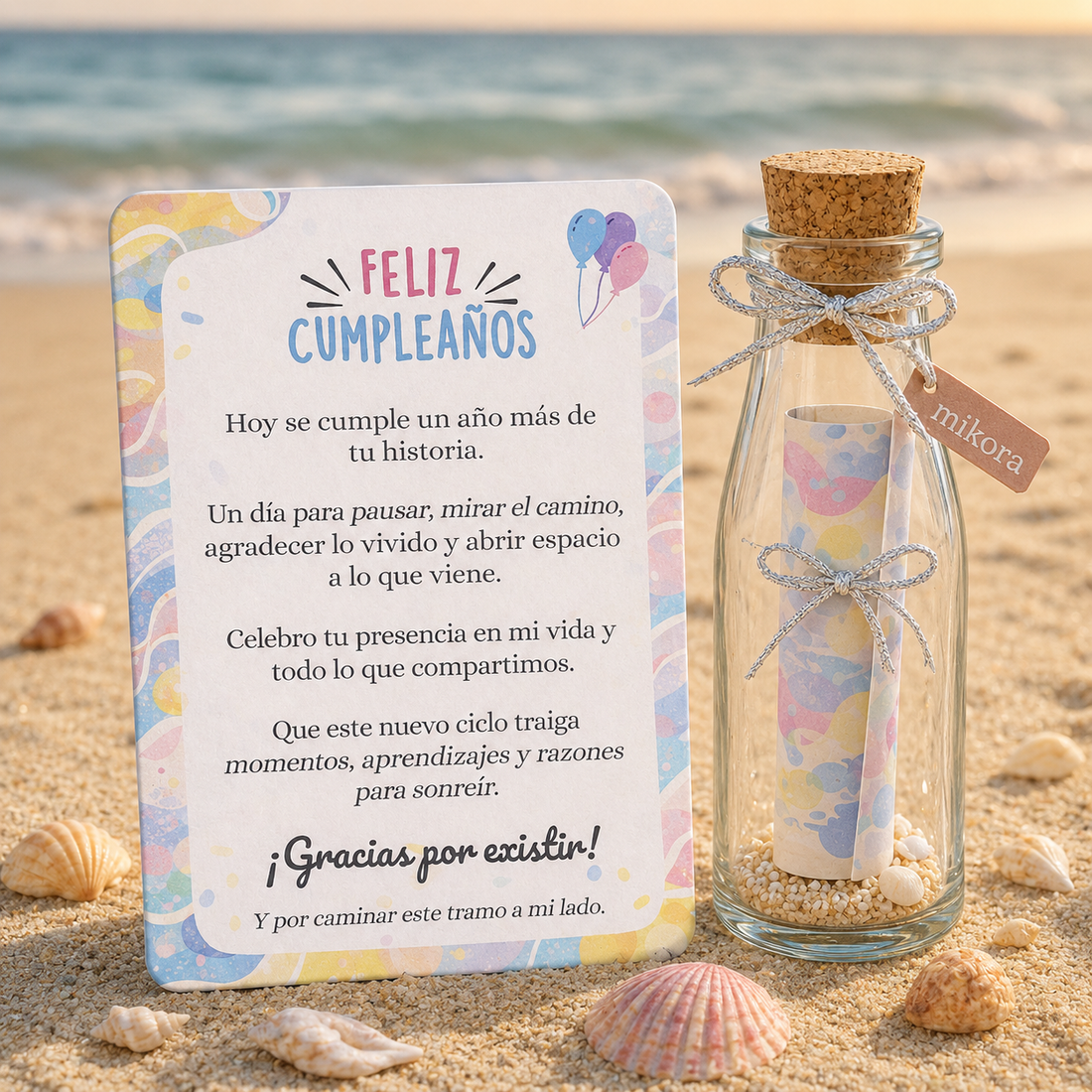 Carta en Botella │ Cumpleaños Feliz 🪁