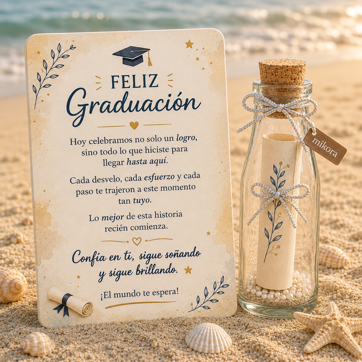 Carta en Botella │ Graduación 🎓