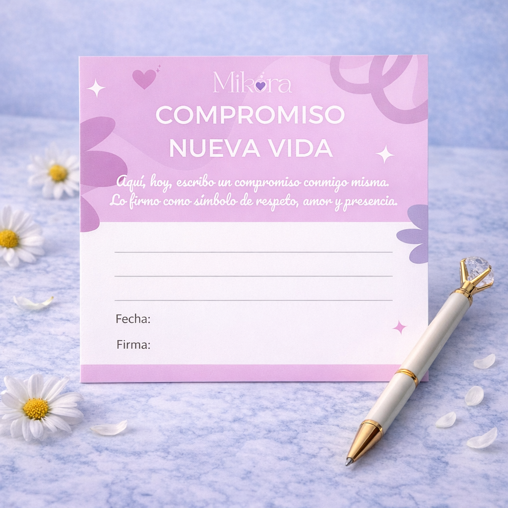 Compromiso Nueva Vida | Un Acuerdo Contigo Misma 🌸✨