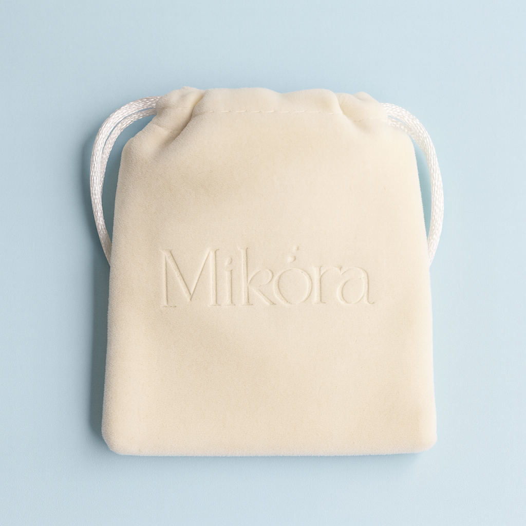Bolsa Ritual Mikora | Suave refugio para tus joyas ✨