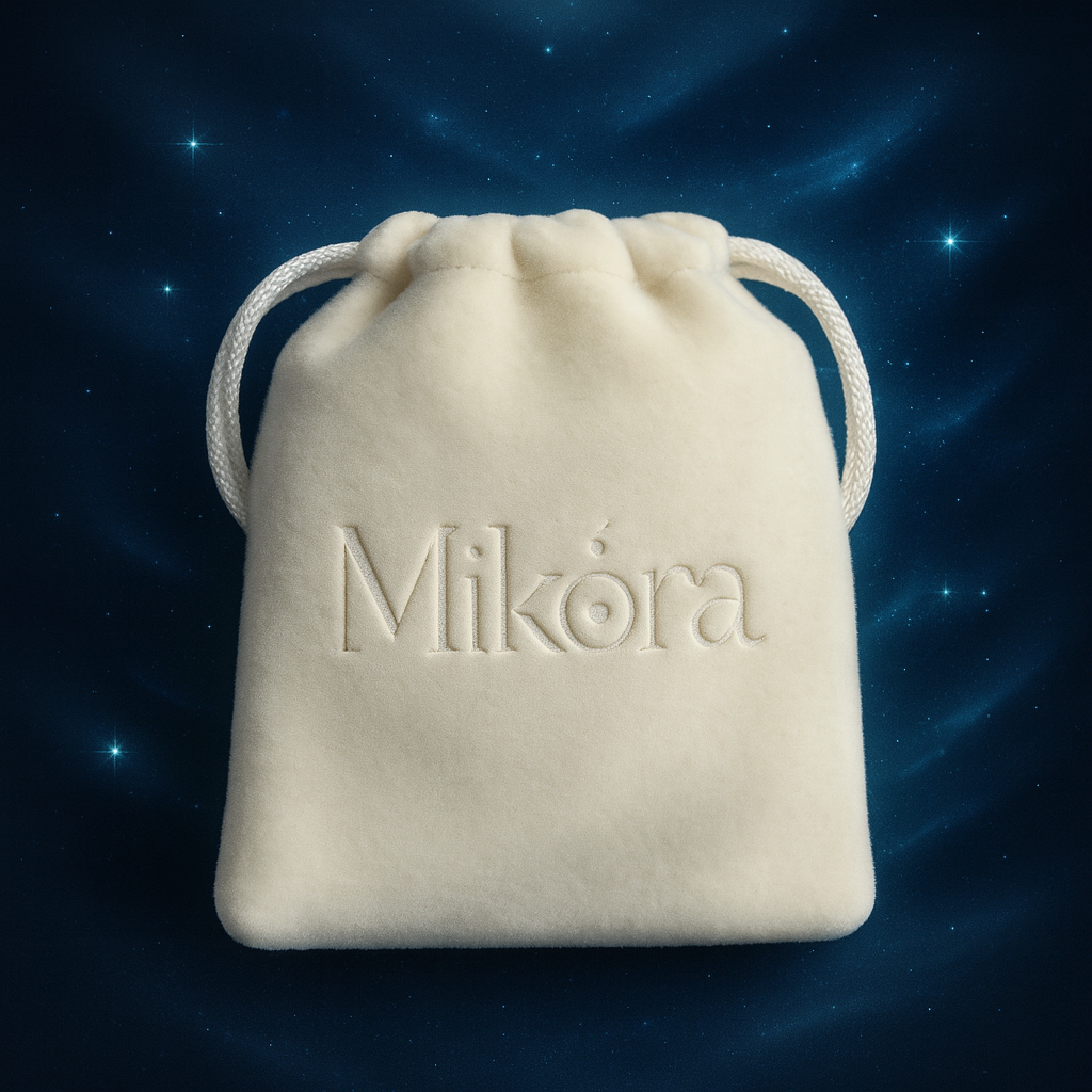 Bolsa Ritual Mikora | Suave refugio para tus joyas ✨