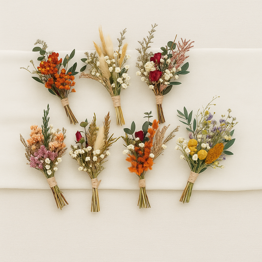 Mini Ramo Ritual | Flores Secas del Recuerdo 🌸