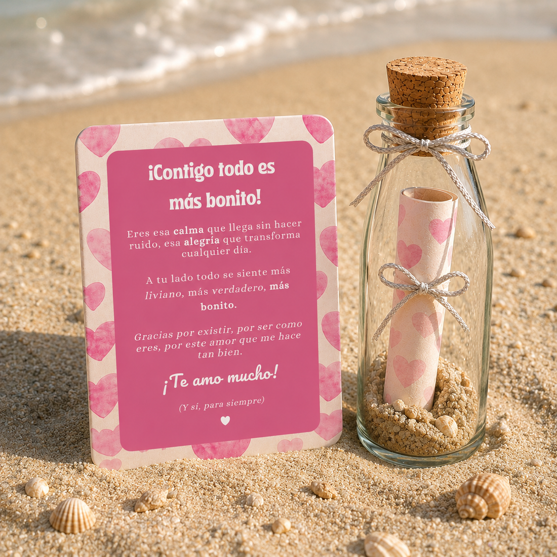 Carta en Botella │ Amor del bueno 💌