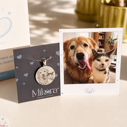 Collar Grabado con la foto de tu Amigo Fiel 🐶
