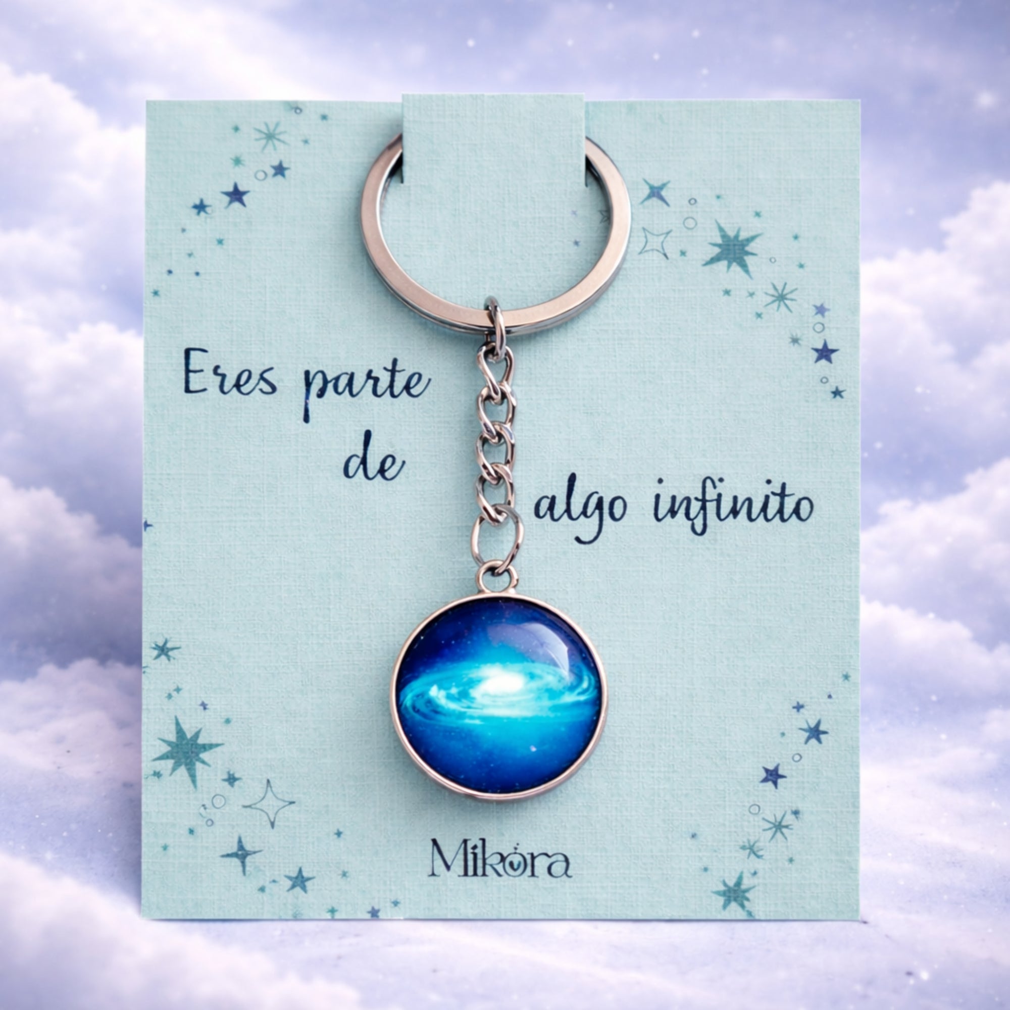 Llavero Energía del Universo | Luz Interior que Brilla 🌌