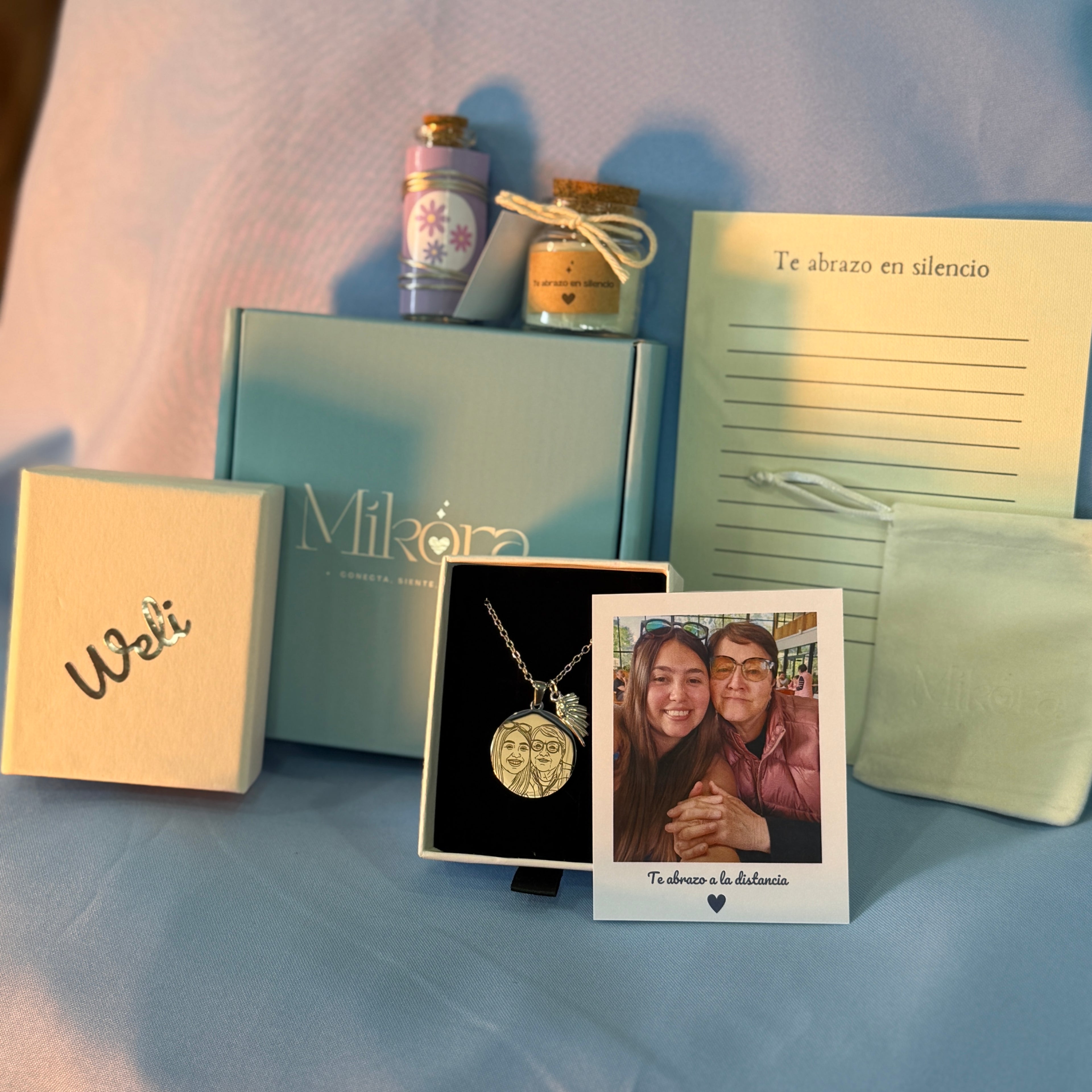 Collar Grabado Personalizado | Lleva a Tus Abuelitos Siempre Contigo ✨