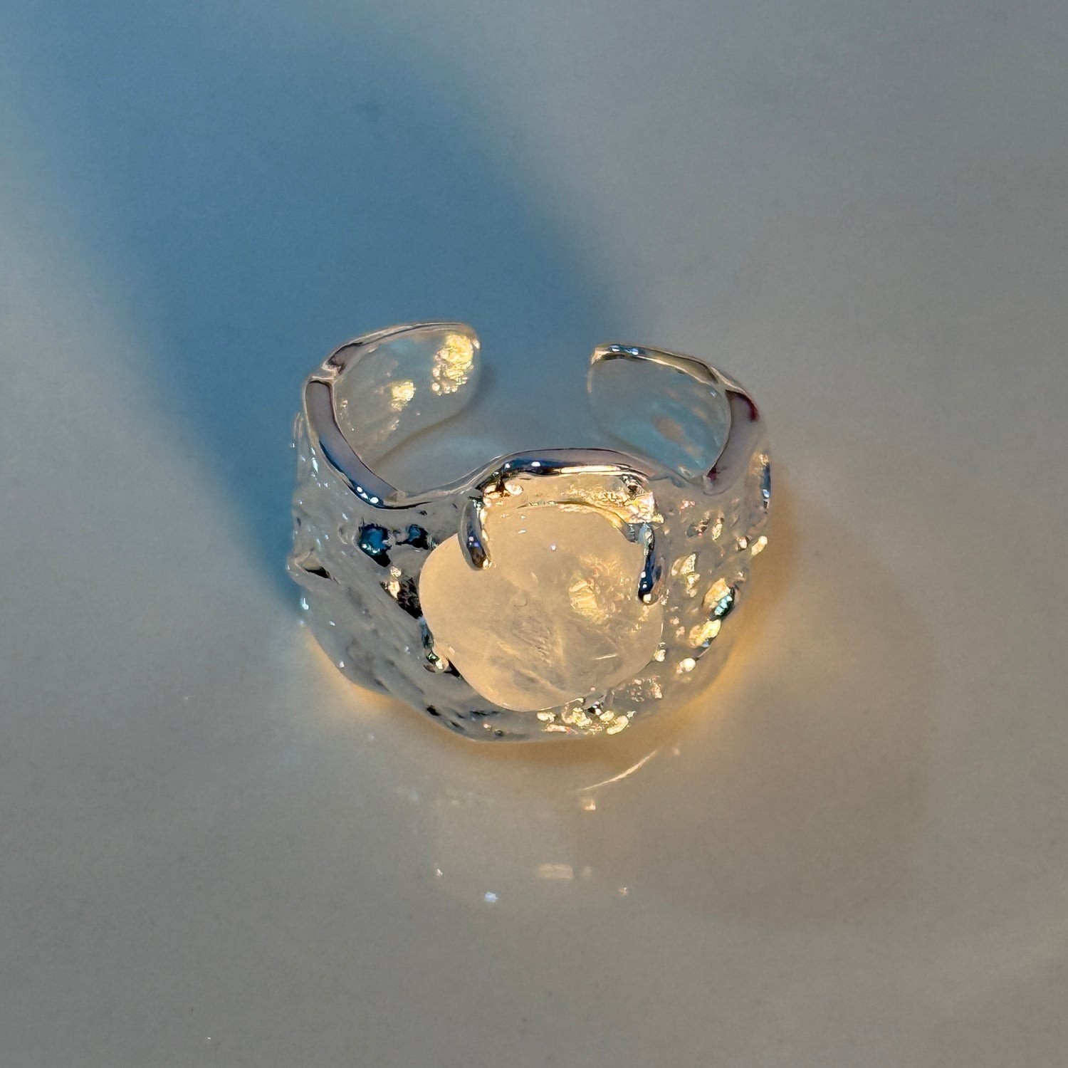 Anillo Diosa Griega Plata 925 | Fuerza Serena 🌕