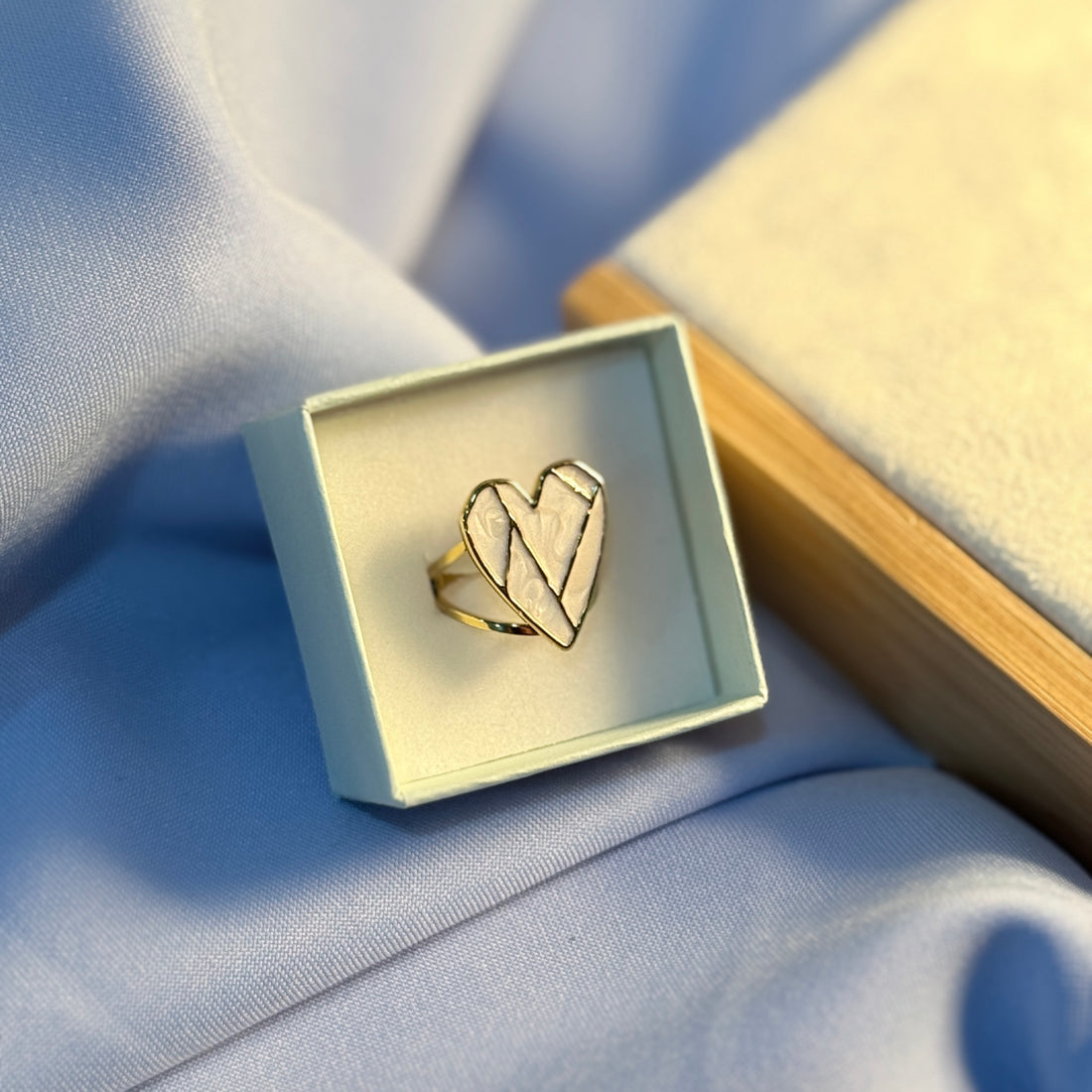 Anillo Gigante Corazón | Amor Propio sin Medidas 💛