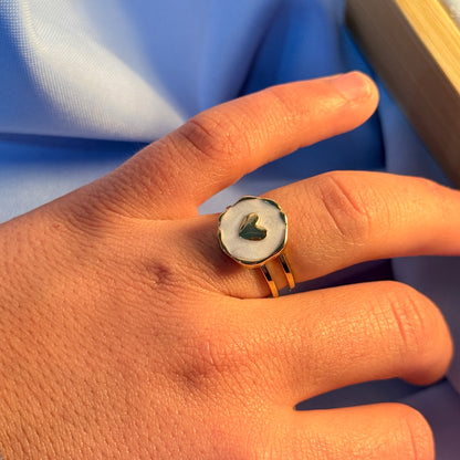 Anillo Mini Corazón | Amor Sutil 💖