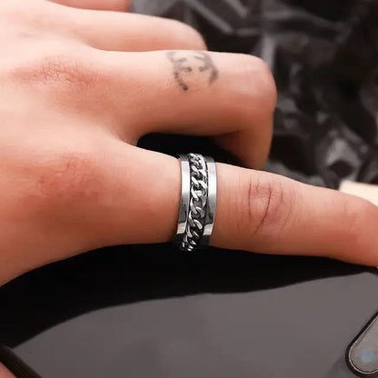 Anillo Atlas Giratorio Hombre : Control estrés y ansiedad