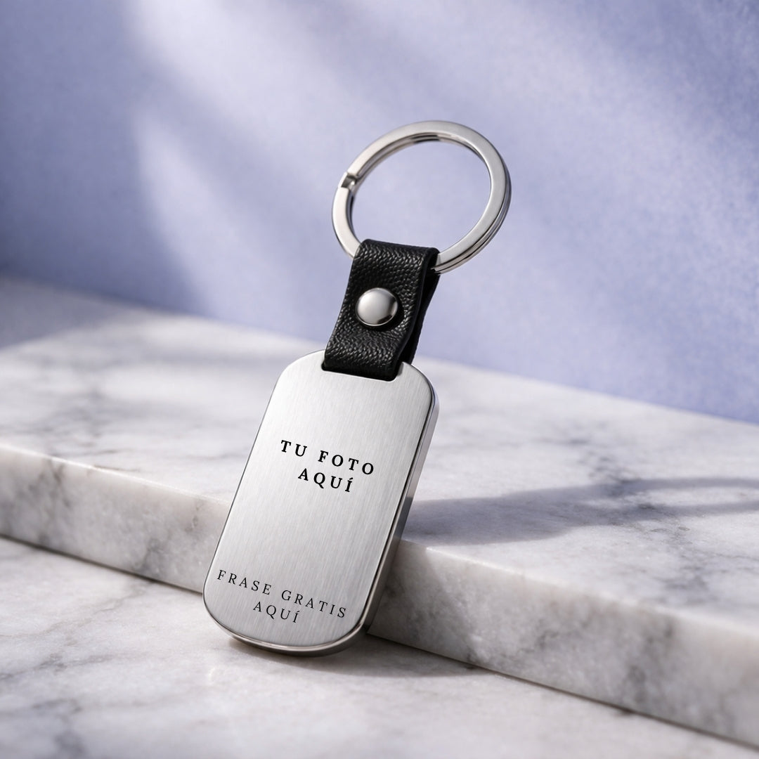 Llavero Premium Amor Eterno 🩷 + Foto Polaroid Gratis 🌟