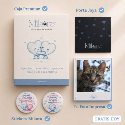 Collar Grabado con la foto de tu Michi Fiel 🐱